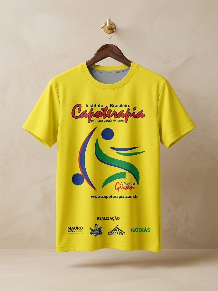 Camiseta personalizada produzida pela 3K Uniformes